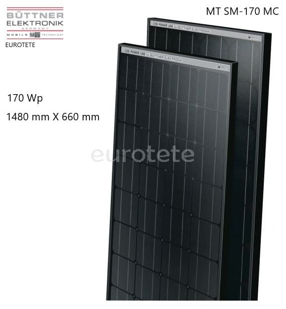 Panel solar MT SM-170 MC alta calidad Büttner Elektronik