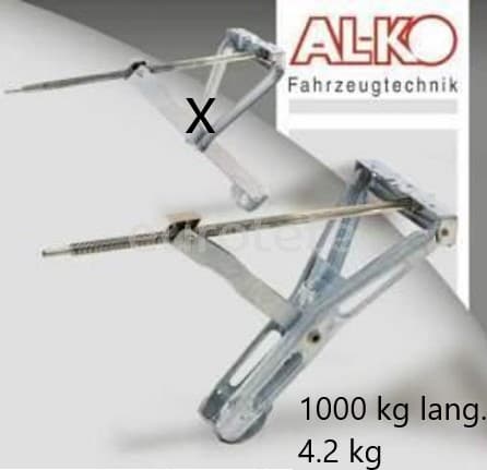 Alko pata estabilizadora pie grande 1000 Kg