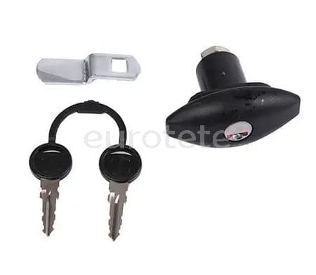 Cierre porton arcon plus negro push alargado con llave zadi autocaravana 1