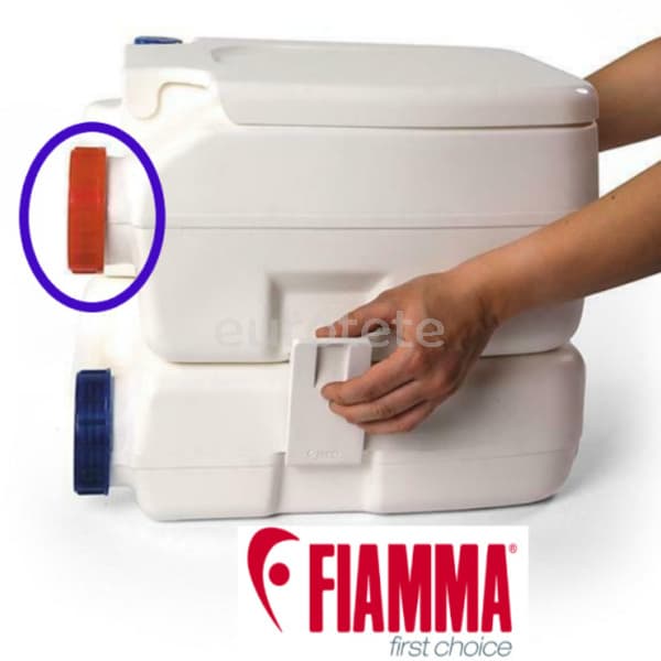Tapon rojo Fiamma Bi-POT 30, 1520, 1513, 34, 39 WC porta potti 1