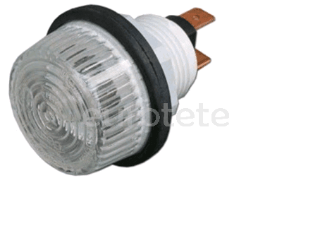 Hella blanco indicador redondo para autocaravana  1
