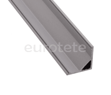 Guia plastico para tira led para debajo toldo autocaravana