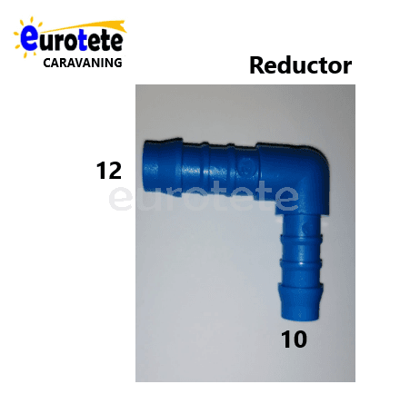 Reductor 12 mm a 10 mm L para manguera agua reforzada 3