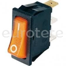 Interruptor naranja on / off con 3 pines 1