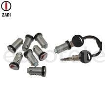Zadi llave Kit con 8 bombines y 2 llaves para cerradura cierre puerta  - 52635 - Eurotete