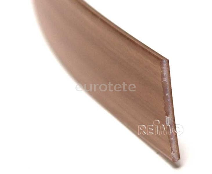 Perfil ribete nogal 1 metro para mueble camperizacion furgoneta camper 1