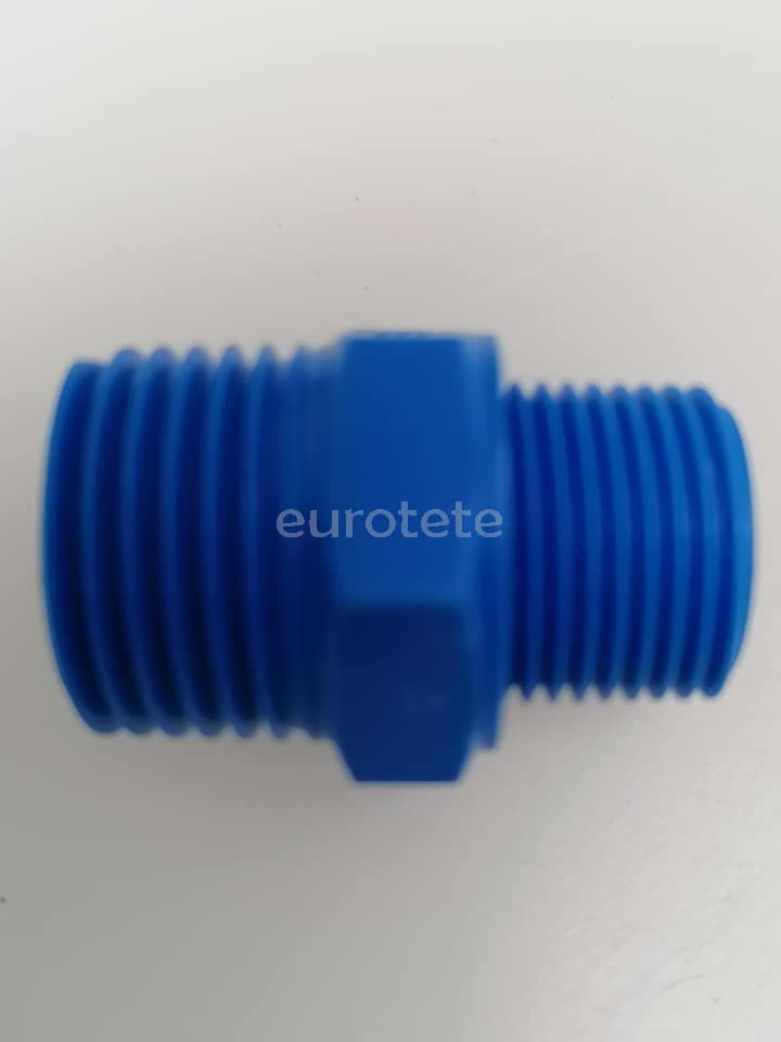 Reductor 1/2 a 3/8 macho racor instalacion agua  - 931238 - Eurotete