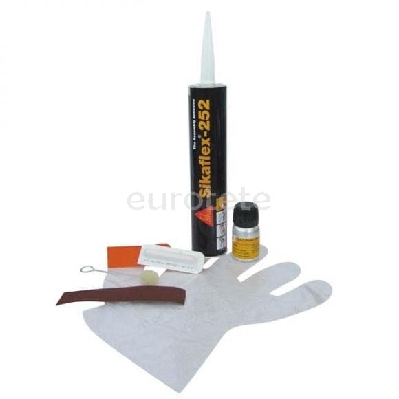 Kit fijación de su panel solar con perfiles de aluminio.