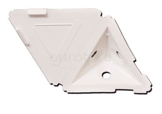 Camperización mueble fijación 3 agujeros blanco furgo camper