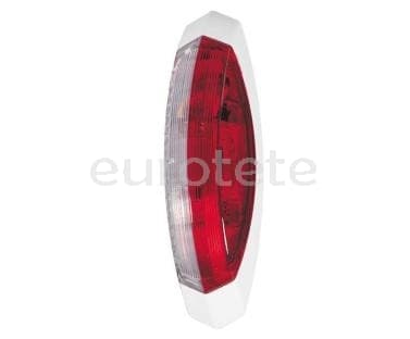 Hella derecho rojo y blanco piloto lateral para la autocaravana  - 46908 - Eurotete