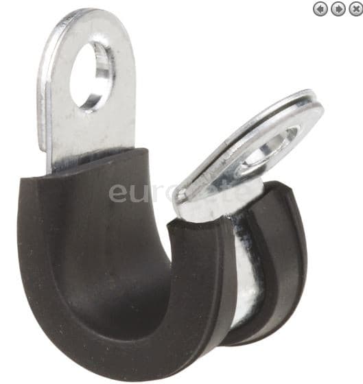 Abrazadera 10 mm para el tubo de gas  - 752610 - Eurotete