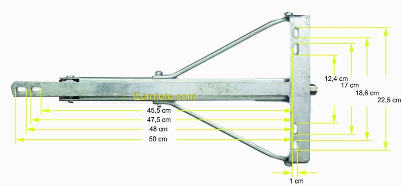 Winterhoff patas estabilizadoras Corner Steady ADS 460.  - 972120006 - Eurotete