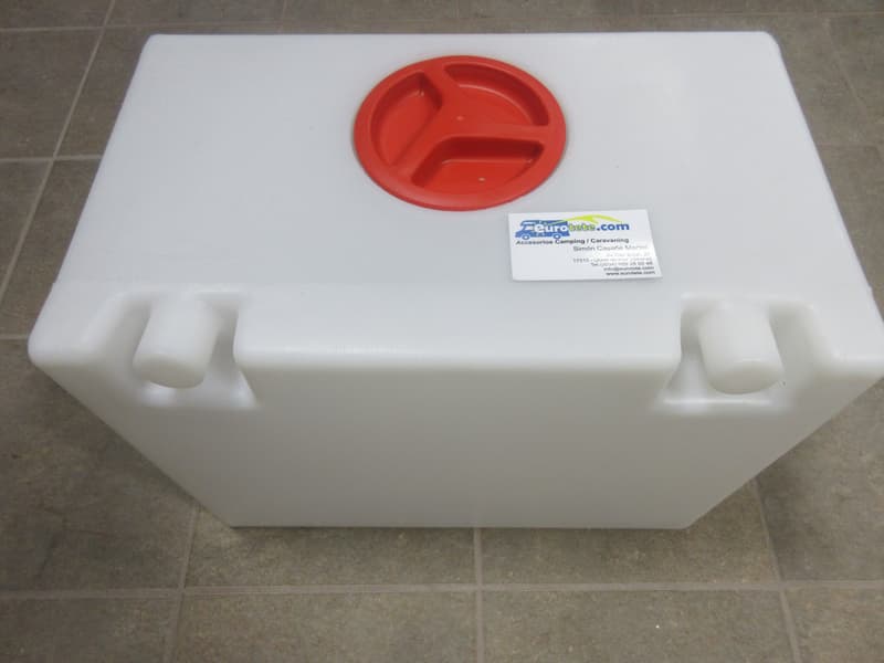 Deposito agua 50 litros 38 x 49 x 29   - 49x38x29 - Eurotete