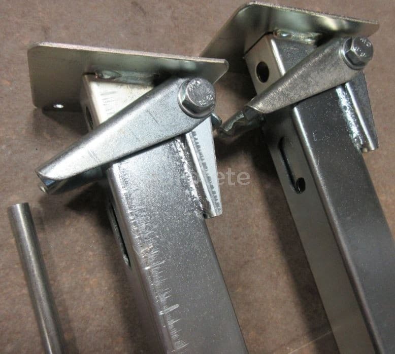 Patas elevadoras de 39 / 55 cm para  autocaravana y caravana  - 030255 - Eurotete