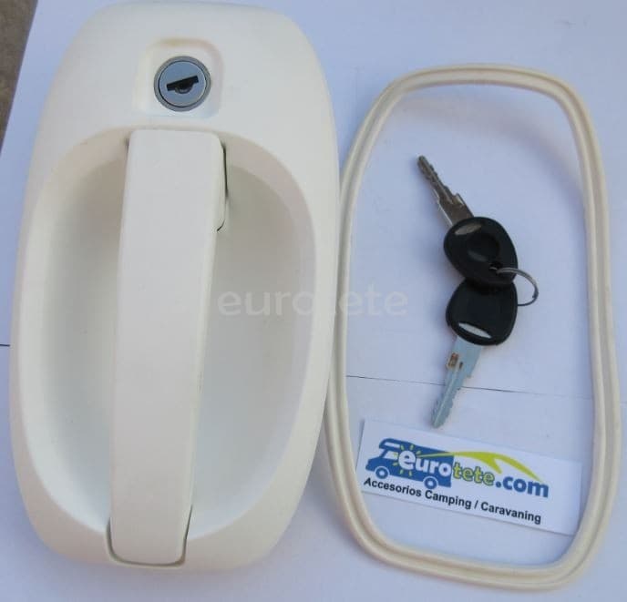 Cerradura puerta fap firenze 1122DX28PEN blanco  - 11122DX28PEN - Eurotete