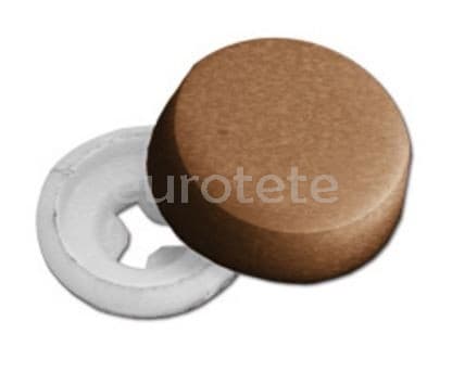 Tapa marron Ø13 para tornillo roscachapa  - 2001616 - Eurotete