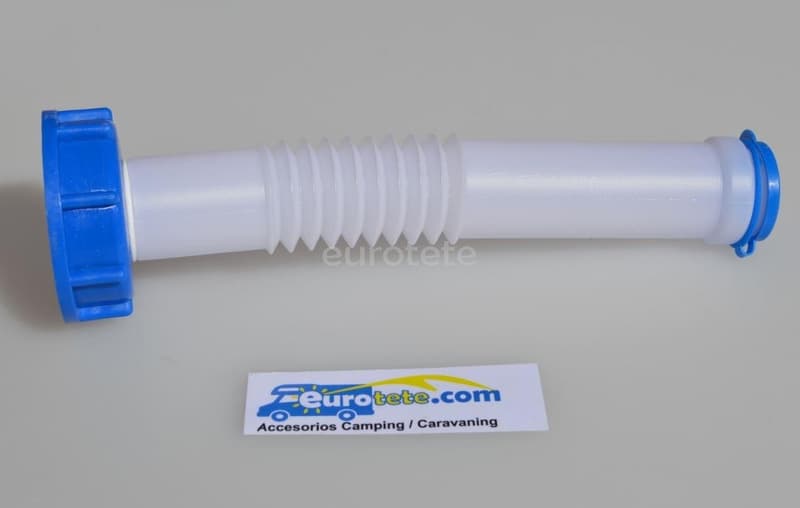 Tubo para garrafa  o deposito agua para camper tapon DIN51 ø 5 cm