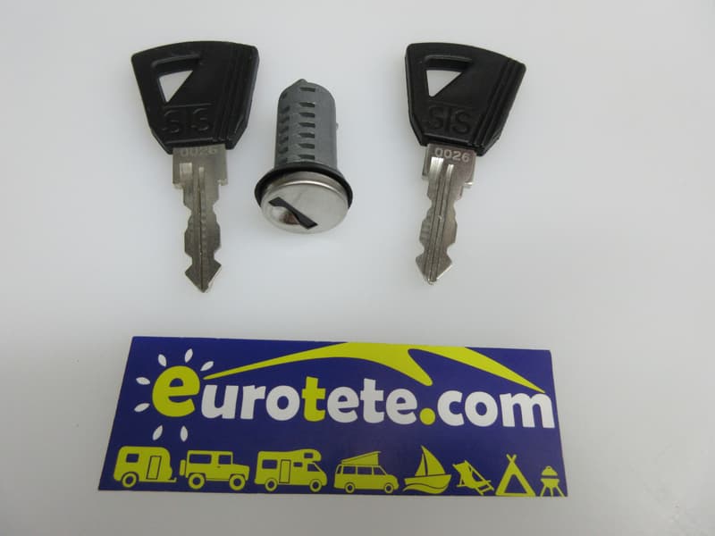 Bombin Europa y 2 llaves STS cilindro puerta autocaravana