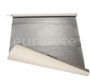 Oscurecedor 1600 x 600 Dometic ventana Seitz S3 S4 recambio para caravana o autocaravana  - 1600x600-O - Eurotete