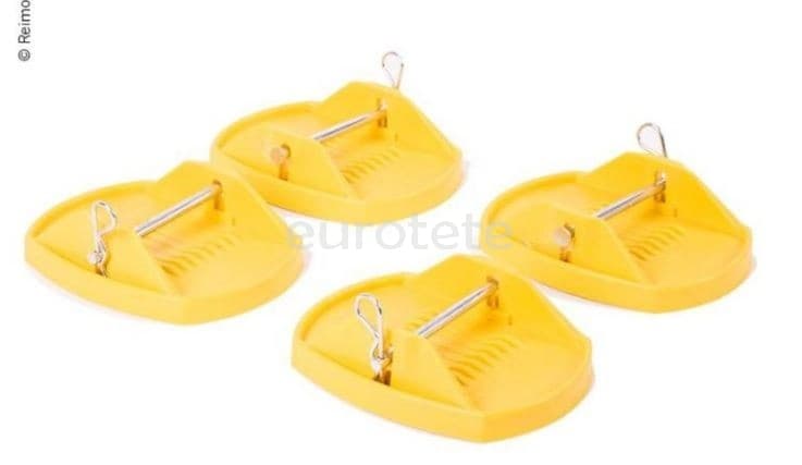 Estabilizador amarillo para patas caravana extraibles ideal caravaning  - 91195 - Eurotete