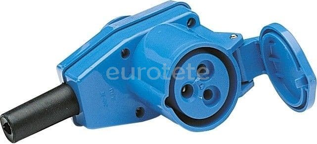 Adaptador enchufe doble CEE / Schuko hembra  - 82030 - Eurotete
