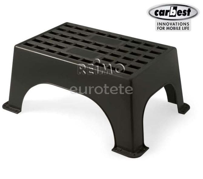 Escalon plastico negro alta calidad para caravaning  - 9912380 - Eurotete