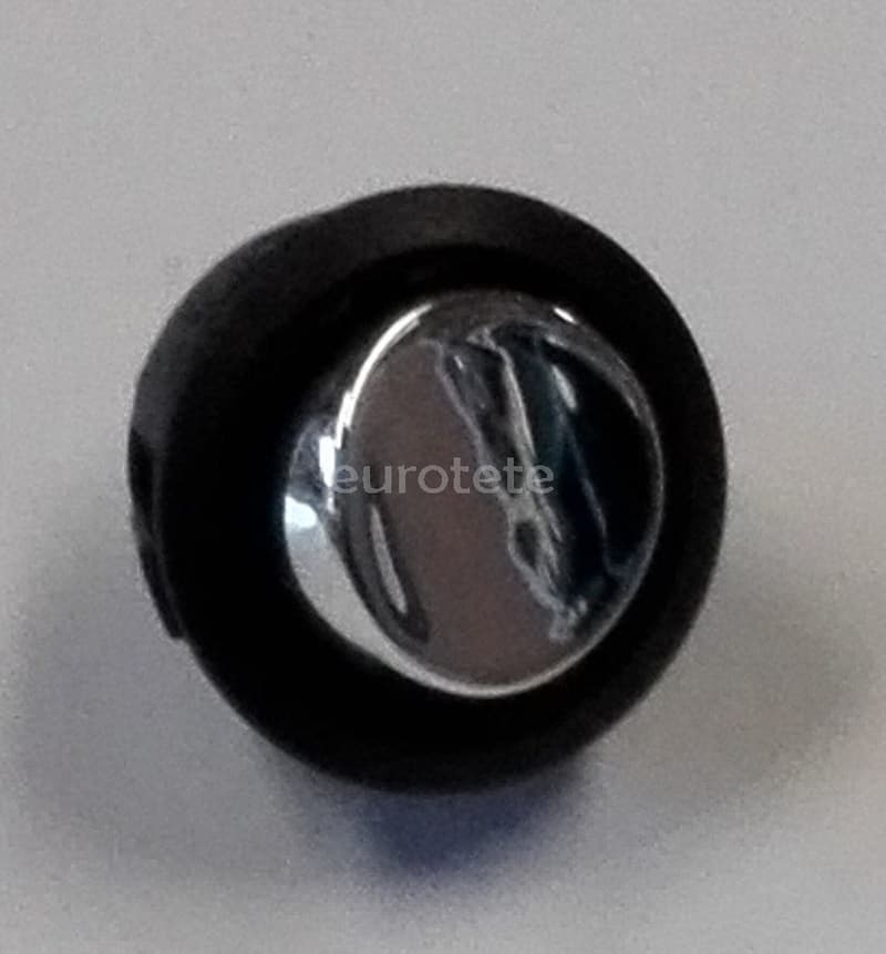 Interruptor circular cromado 12 voltios de 10 amperios para autocaravana camper