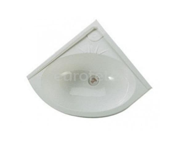 Lavabo 33 x 33 esquinero para furgoneta camper