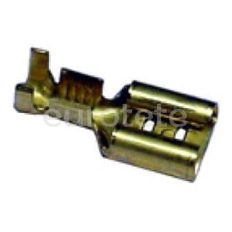 Terminal faston conector hembra 6.3 mm