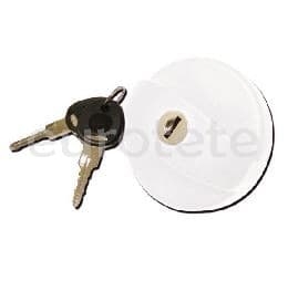 Tapon bocana blanco fap con dos llaves New System para autocaravana  - 65215 - Eurotete