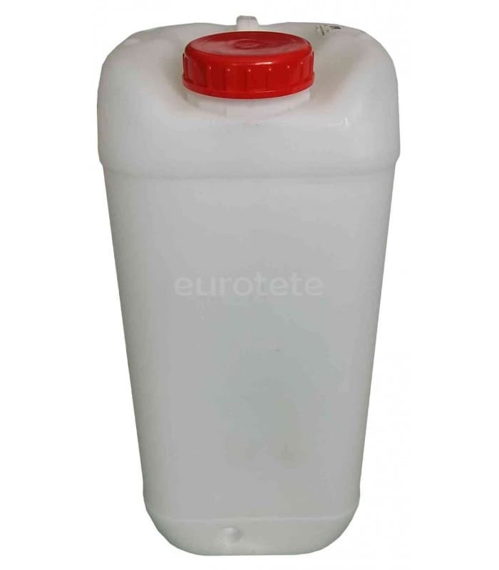 Bidon agua 25 litros 46 x 29 x 26 con tapon Din 96  - 60048 - Eurotete