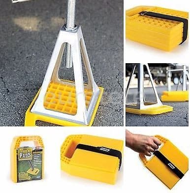 Pata estabilizadora Jack pads Camco 4 unidades para caravana 1
