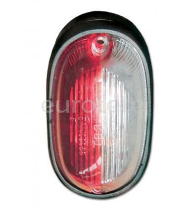 Galibo RBT rojo y blanco DGM6027 piloto ovalado para autocaravana  - 6027 - Eurotete