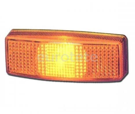 Piloto lateral naranja Hella rectangular  - 5935439 - Eurotete