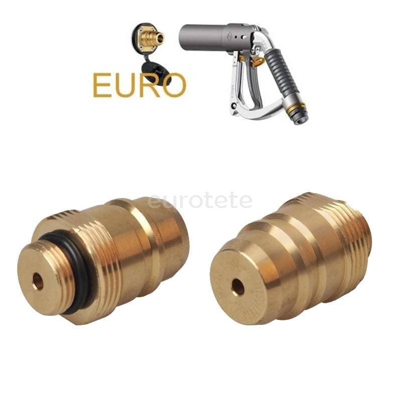 Adaptador GLP euroconector Europa toma de gas externa gas para la botella recargable