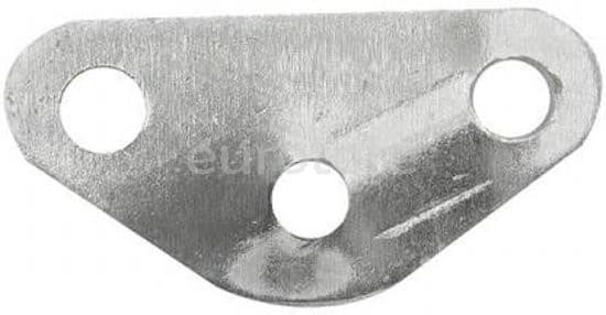 Tensor metalico para cordon triangulo para viento en carpa, tienda campaña o caravaning