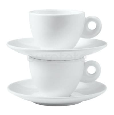 Taza cafe espresso set 2 unidades en blanco   - 550261 - Eurotete