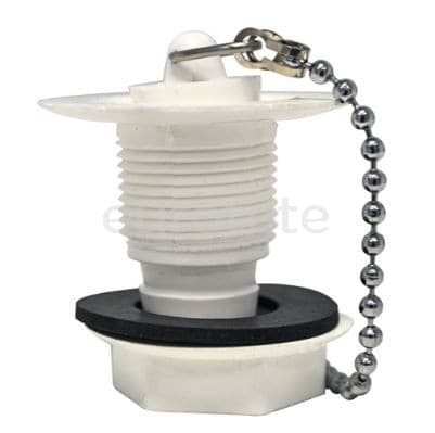 Desague recto para tubo 19 mm  - 300530 - Eurotete
