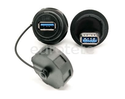 Usb estanco IP65 adaptador hembra 1