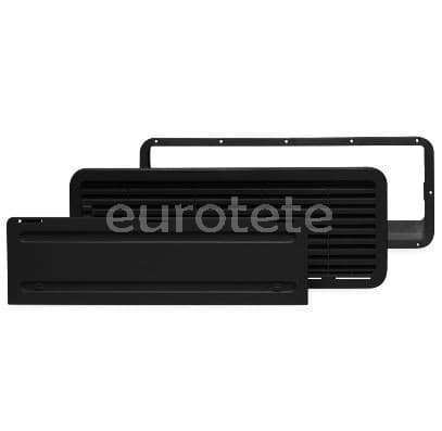 Dometic LS 200 rejilla exterior gris negro completa para nevera autocaravana  - 48x18.5-kit - Eurotete