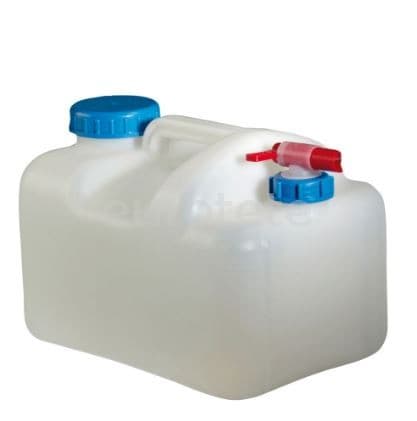 Bidon 15 litros garrafa agua con tapon DIN 96 y  tapon DIN 51  - 972300043 - Eurotete