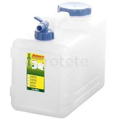 Bidon 15 litros 36 x 20 x 30 garrafa agua Jerry Pro con tapon de rosca y  tapon on / off