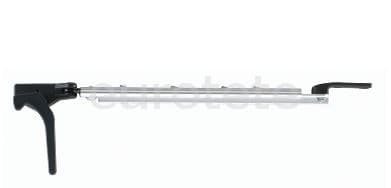 Compas 23 - 37 cm izquierdo 4 posiciones SX compas polyfix Polyplastic ventana  - 322594 - Eurotete