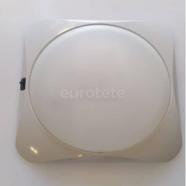 Plafon 28.5 X 28.5 cm led cuadrado a 12 voltios