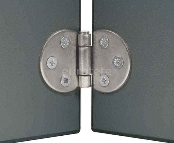 Bisagra zincada para mesa o puerta abatible camperizacion 1