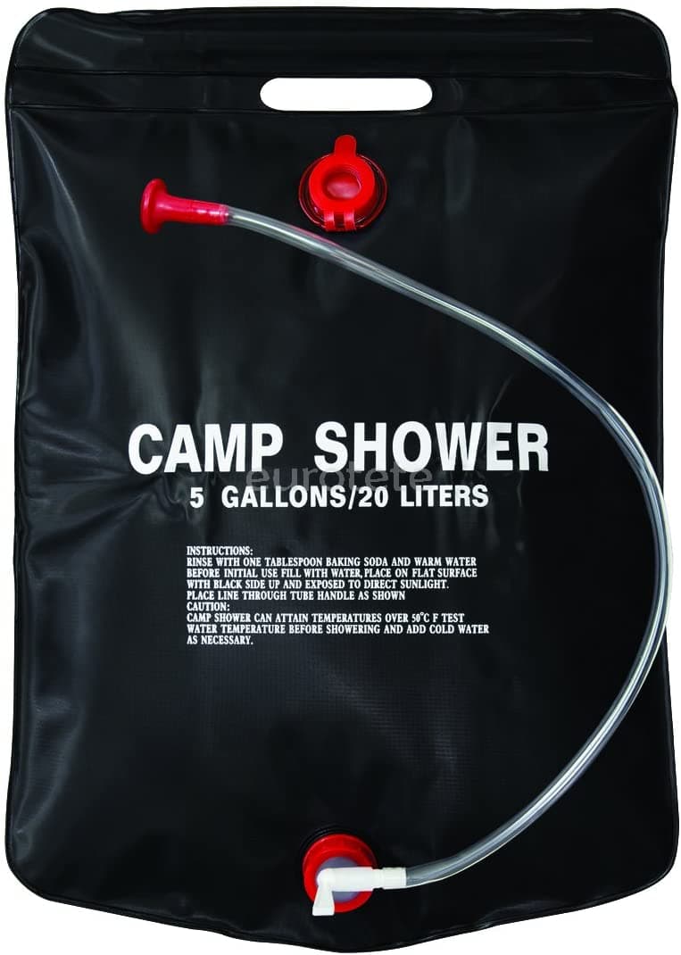 Ducha agua solar 20 litros camping 1