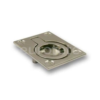 Tirador mini trampilla zamak acero inoxidable autocaravana camper 1